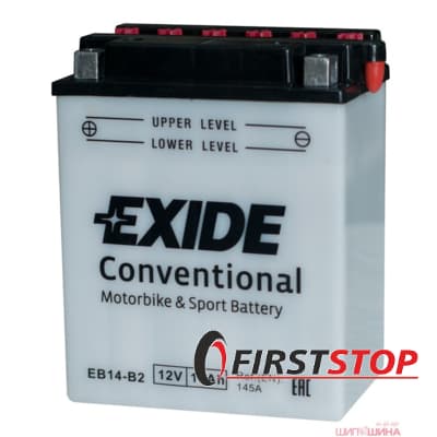 Exide EB14-B2 14Ah 145A 12V L (89x166x134)