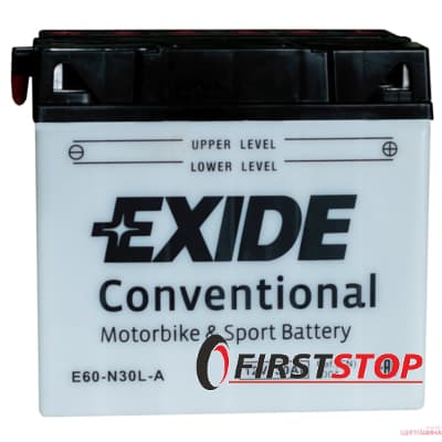 Exide E60-N30L-A 30Ah 300A 12V R (128x168x185)