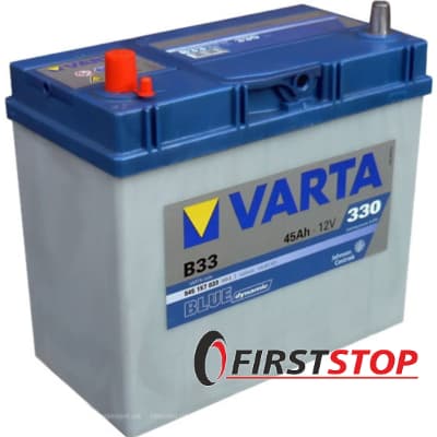 VARTA (B33) BLUE dynamic 45Ah 330A 12V L азия (129x227x238)