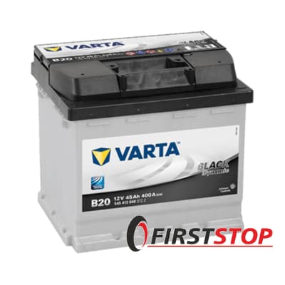 VARTA (B20) BLACK dynamic 45Ah 400A 12V L (175x190x207)