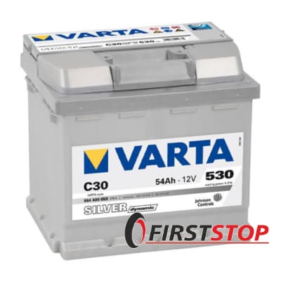 VARTA (C30) SILVER dynamic 54Ah 530A 12V R (175x190x207)