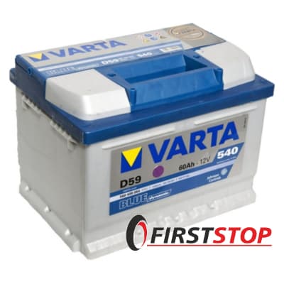 VARTA (D59) BLUE dynamic 60Ah 540A 12V R (175x175x242)
