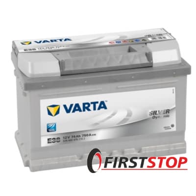 VARTA (E38) SILVER dynamic 74Ah 750A 12V R (175x175x278)