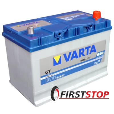 VARTA (G7) BLUE dynamic 95Ah 830A 12V R азия (173x225x306)