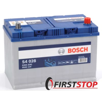 BOSCH S4 028 95Ah 830A 12V R азия (173x225x306)