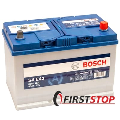 BOSCH S4 E42 85Ah 800A 12V R азия EFB (173x219x304)