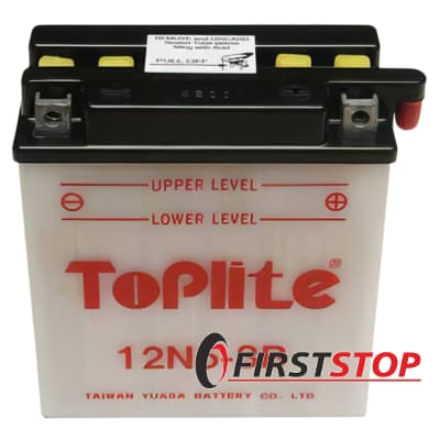 TOPLITE 12N5-3B 5Ah 39A 12V (61x131x121)